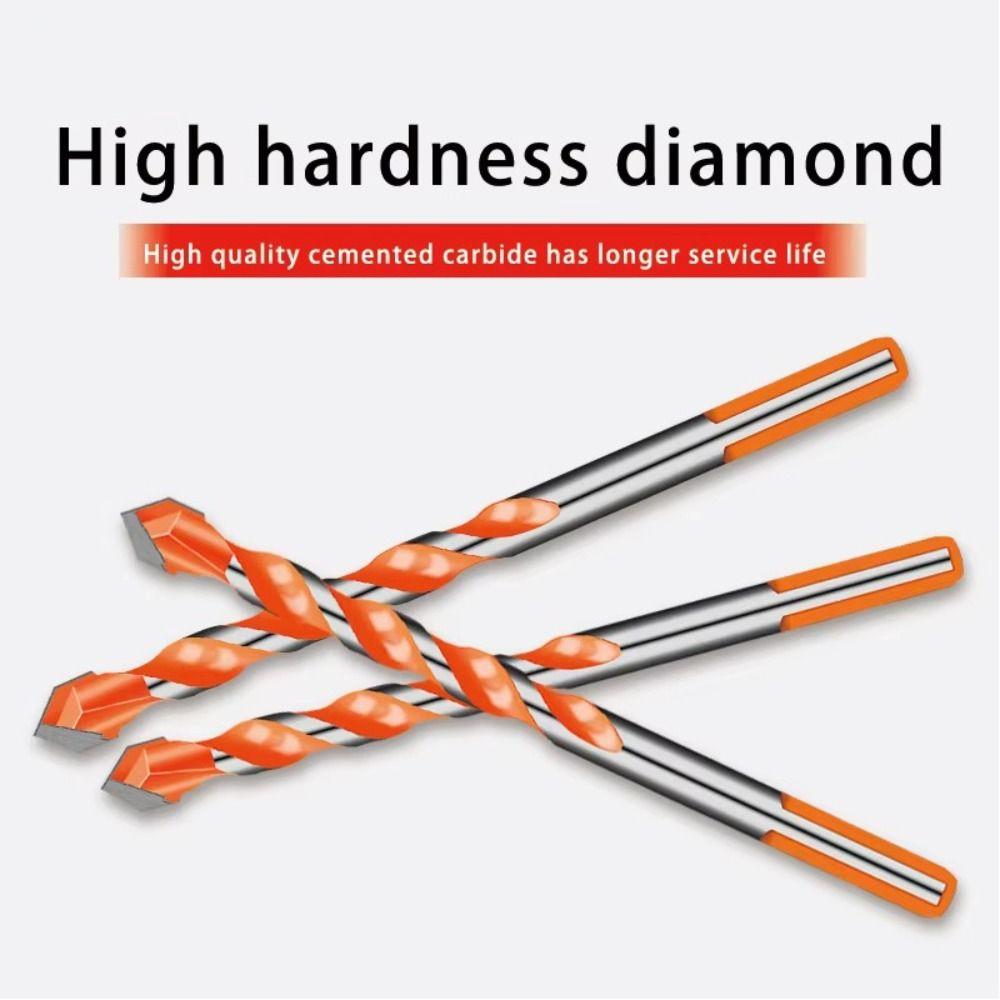 Carbide Drill Bits Triangular Hole Cutter New Metalworking Bit  Metal Wood