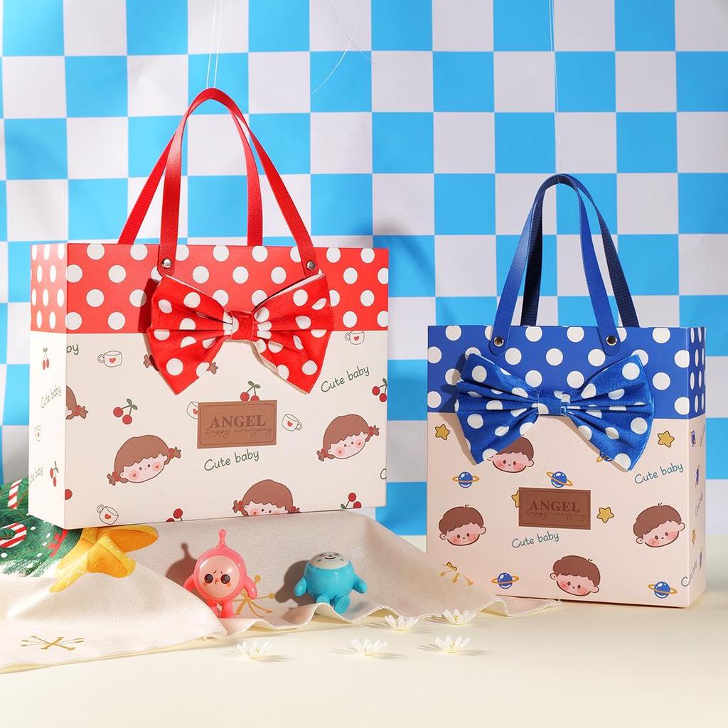 First Birthday Cartoon Gift Box for Kindergarten Party Favors