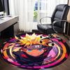 1pc Naruto Anime Office Round Area Rug, Under Office Chairs Bedroom Living Room Home Decor, Room Deco, Available In Various Sizes108
