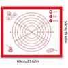 1PCS Silicone Baking Mat – Non-Stick Kneading and Dough Pad for Pizza, Cake, and Cooking, Reusable Kitchen Bakeware