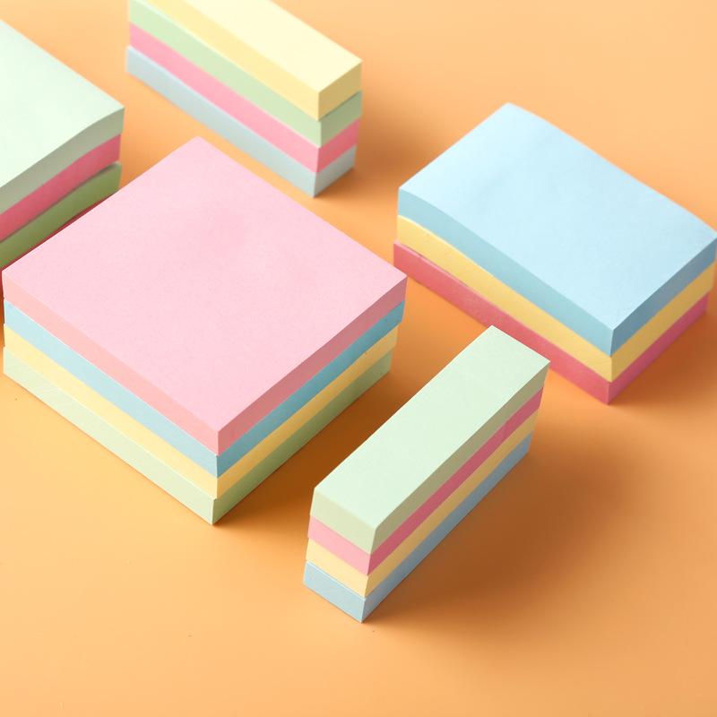Heart-Shaped Colorful Sticky Notes for Students - Creative Index Memo Pads