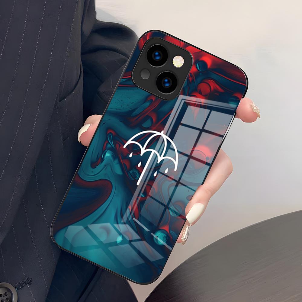 B-Bring Me The Horizon Phone Case For IPhone 17 Pro Max 15 Pro 16 14 Plus 12 13 Mini 11 Pro Shockproof Glass Cover