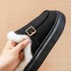 Memory Foam Slippers Women Suede Platform EVA Sole Warm Home Shoes Winter Non Slip Comfortable
