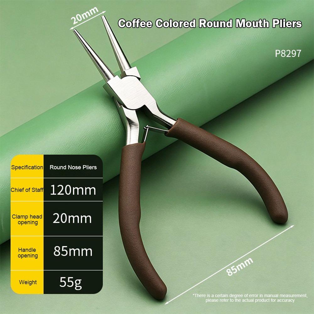Industrial Grade Mini Needle Nose Pliers Jewelry Making Pliers Small Parts Handling Round Nose Pliers