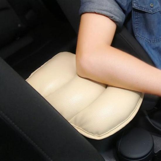 Universal Car Armrest Pad Cover Auto Center Console Box PU Leather Cushion Mat
