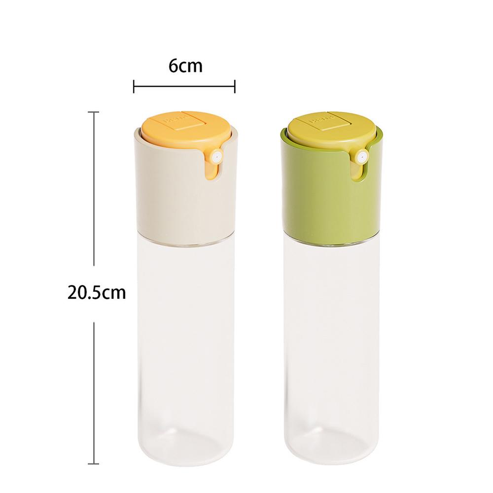 285ml Automatische Presse Öl Flasche Versiegelt auslaufsicher Öl Control Flasche Für BBQ