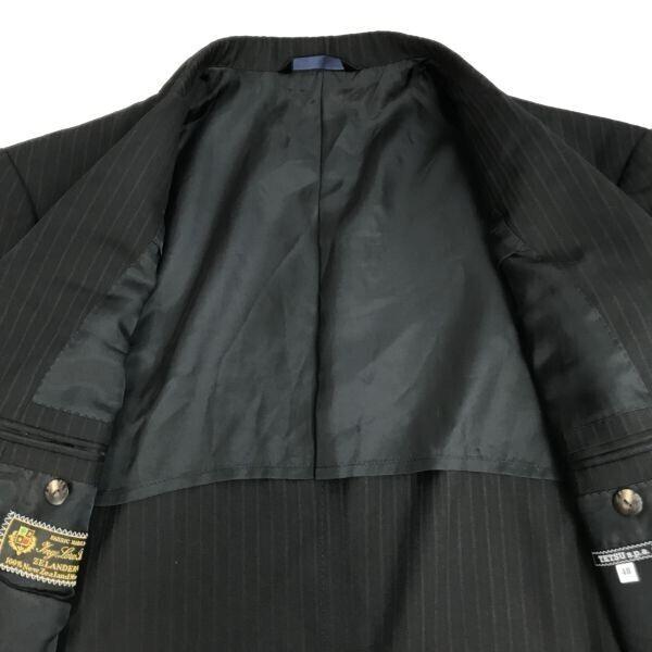 Made in Japan LORO PIANA/TETSU s.p.a Spring/Summer Tailored Jacket 48 M-L Men Charcoal Gray Half Lining(USED)