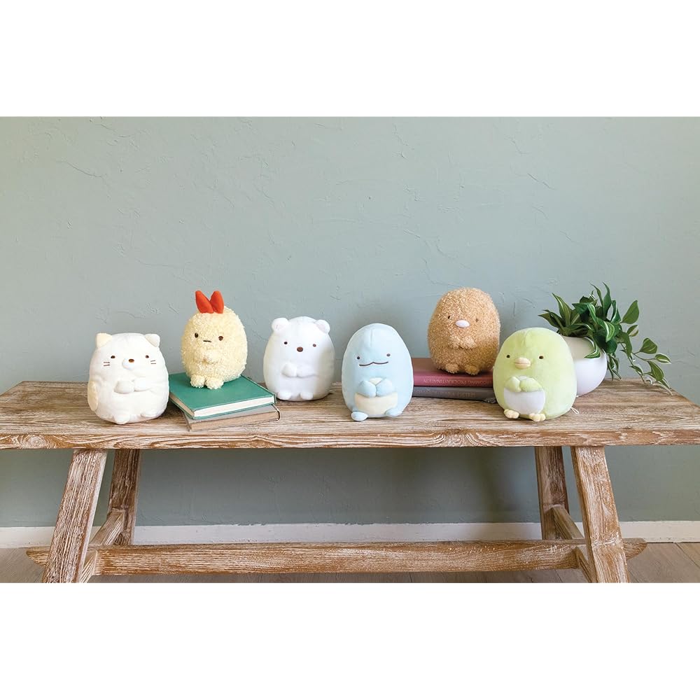 San-X Sumikko Gurashi Plush Toy Shirokuma Soft, Cute, Collectible Stuffed Animal