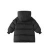 Children's Casual Down Cotton Thick Cotton-padded Jacket for Boys and Girls Autumn and Winter