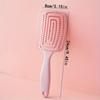 1pcs Big Curved Comb Fluffy High Skull Top Comb for Long Hair Women Special Mosquito Comb Styling Airbag Ribs Skeleton Comb, Plastic Bristle Comb