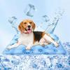 Tapis de Refroidissement Chat Chien Été, Couverture Glacée Durable pour Canapé, Lit Froid Réutilisable pour Animaux Domestiques Petits Grands, Anti-Chaleur