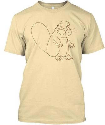 COOL BEAVER T-Shirt Hergestellt in den USA Größe S bis 5XL