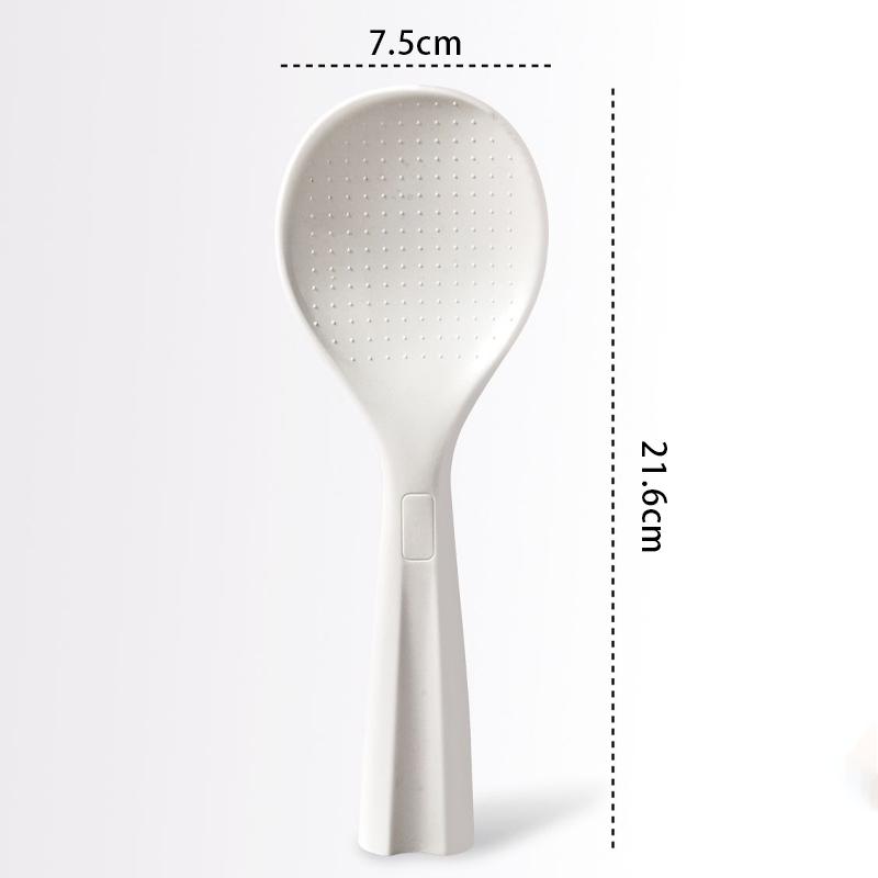 

Ручка из нержавеющей стали 304 вертикальная силиконовая ложка для риса антипригарная ложка для сковороды 2025 Новая кухонная высокотемпературная специальная ложка