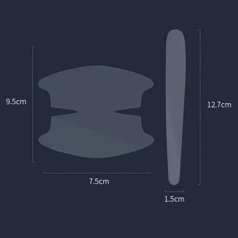 8pcs/set of Door Handle Stickers, Scratch-resistant Handles, Bowl Stickers, Decorative Films, Car Protective Equipment