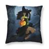 Home Decoration Nordic Halloween Witch Ghost Tree Cushion Cover Cushion Cover Mystery Magic Pillowcase 45x45cm Funda De Almohada
