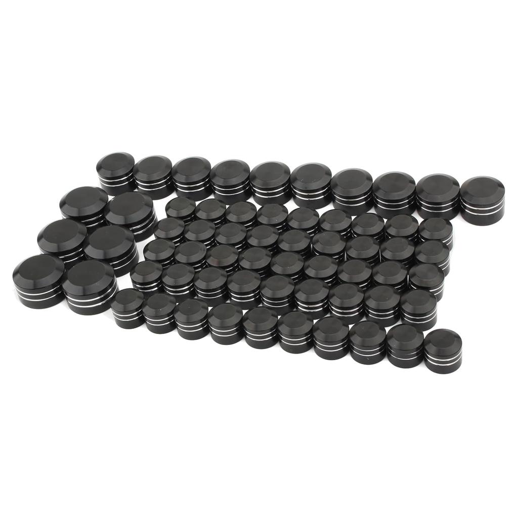 Motorcycle Bolt Covers Head Bolts Engine Toppers Caps Kit for Harley 2017-2025 Touring Road King Street Glide Electra Road Glides 2018-2025 Softail