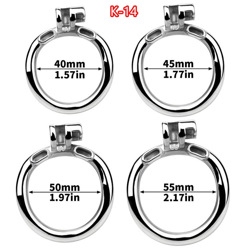 FRKO Metal Base Penis Rings K-14/K-15/K-16 Match 240/245/242 Lock Cock Ring Chastity Cage Accessories Sex Toys For Men Sexshop