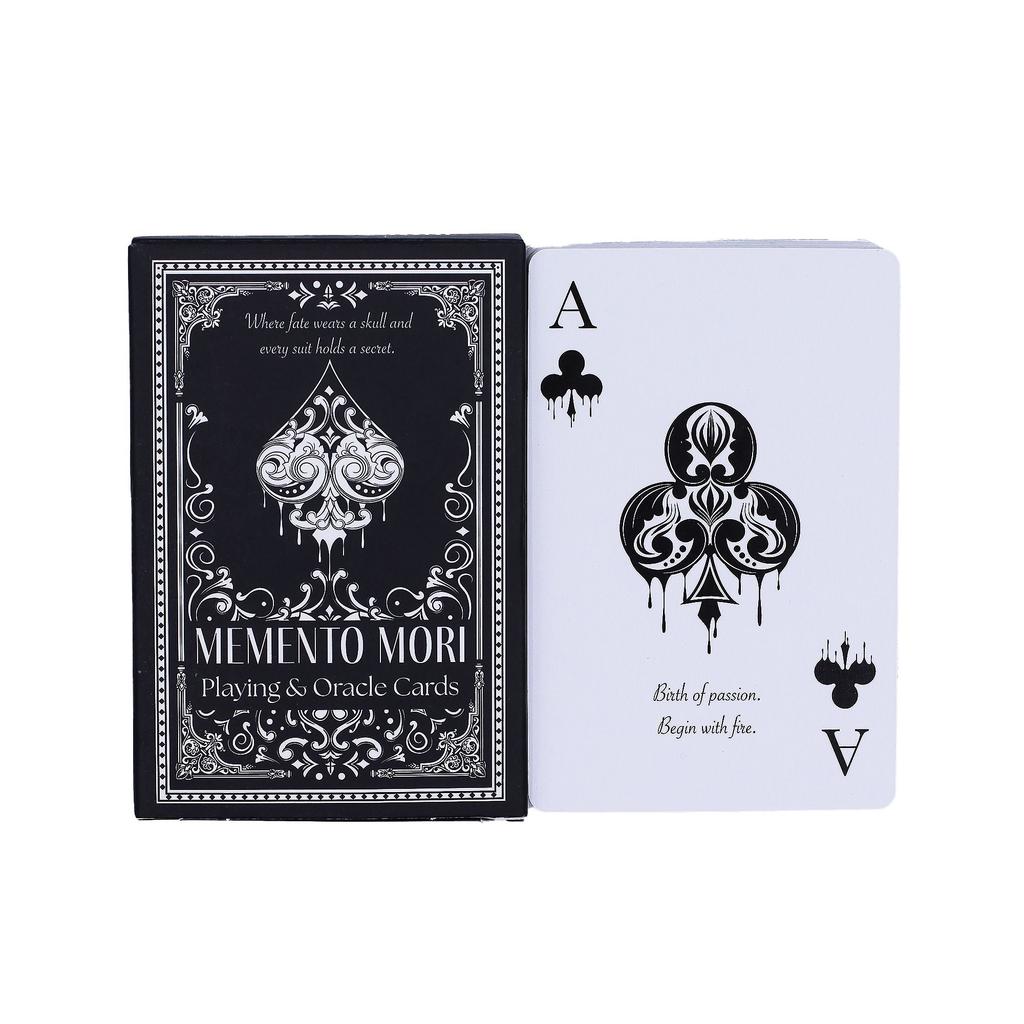 6x Memento Mori Gothic Playing & Oracle Cards