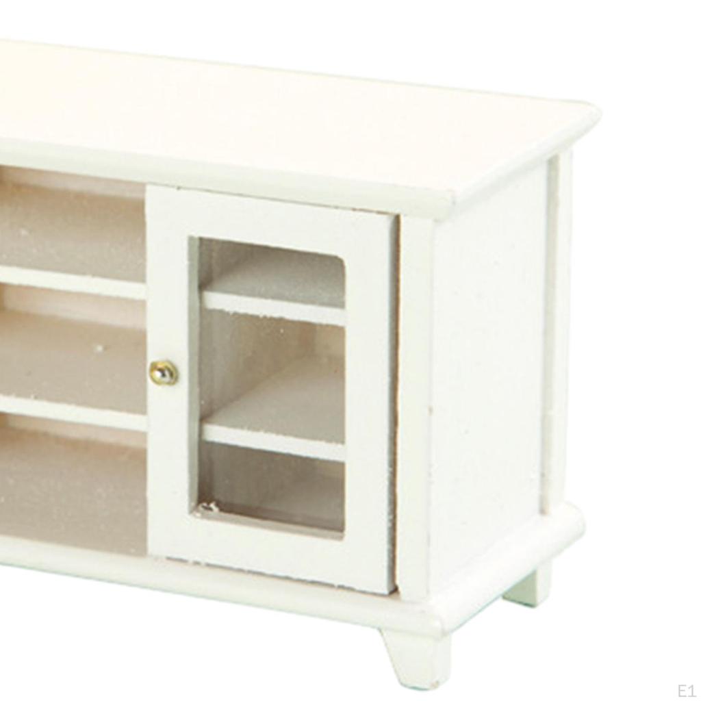 Puppenhaus-TV-Ständer für Miniatur-Szenen