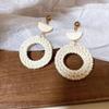 Bohemian retro tassel earrings with fashionable ethnic style and temperament, ear hooks with a niche and high-end feel, versatile earrings