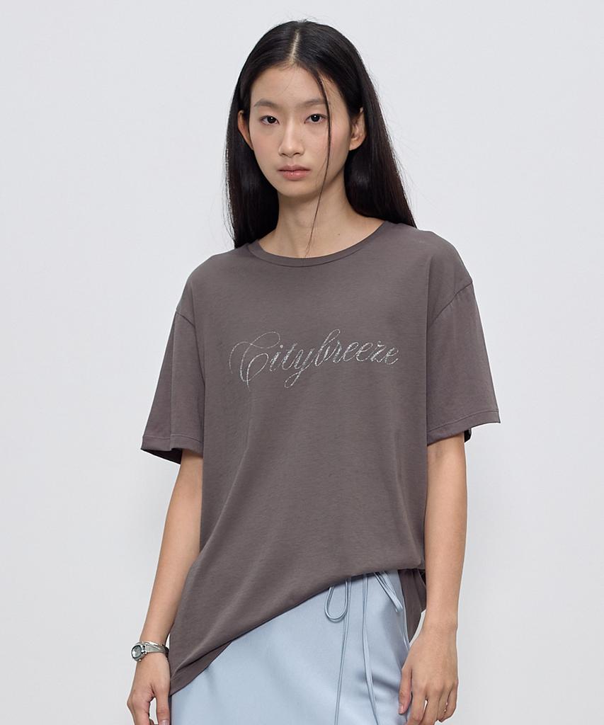 CITYBREEZE Vintage Logo Graphic Loose Fit Short Sleeve T-Shirt_5 Colors