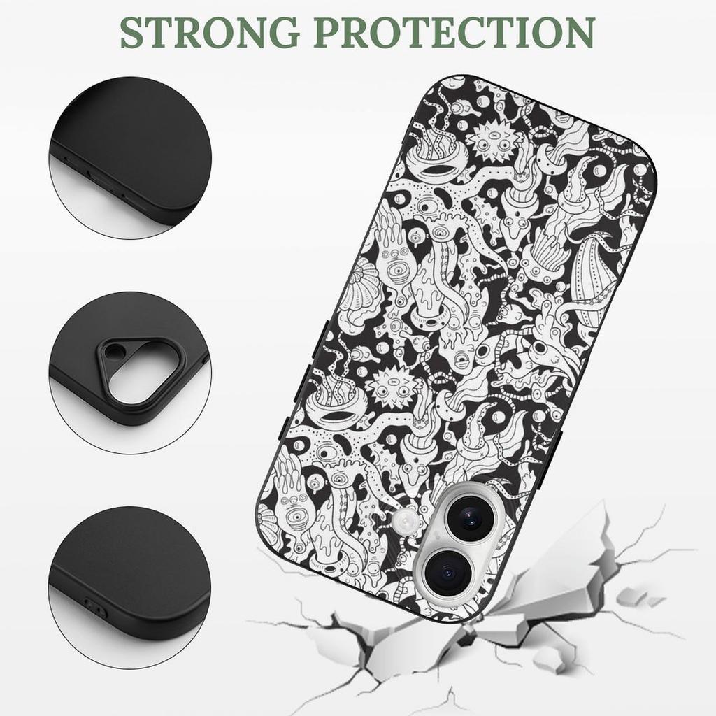 1 Pack For Iphone 17/17Air/17Pro/17ProMax Flexible TPU Case With Shock Cushion Corners, Precision Ports, Anti-Fingerprint Back