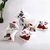 Pet Print Christmas Peach Skin Pillow Cover Bedside Cushion Cover Sofa Cushion Cover