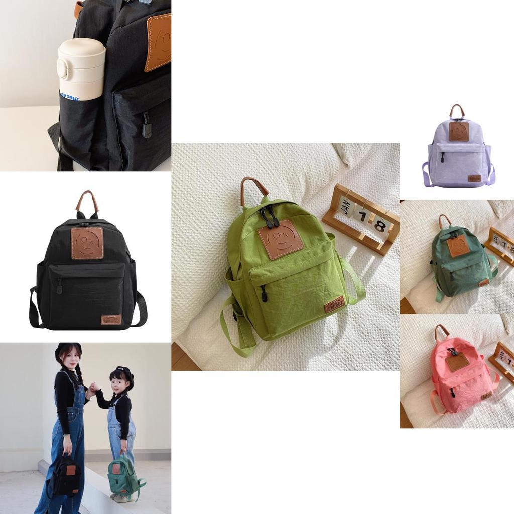 Mochila Adorável para Jardim de Infância Bolsa Bonita de Nylon Respirável Para Meninos e Meninas