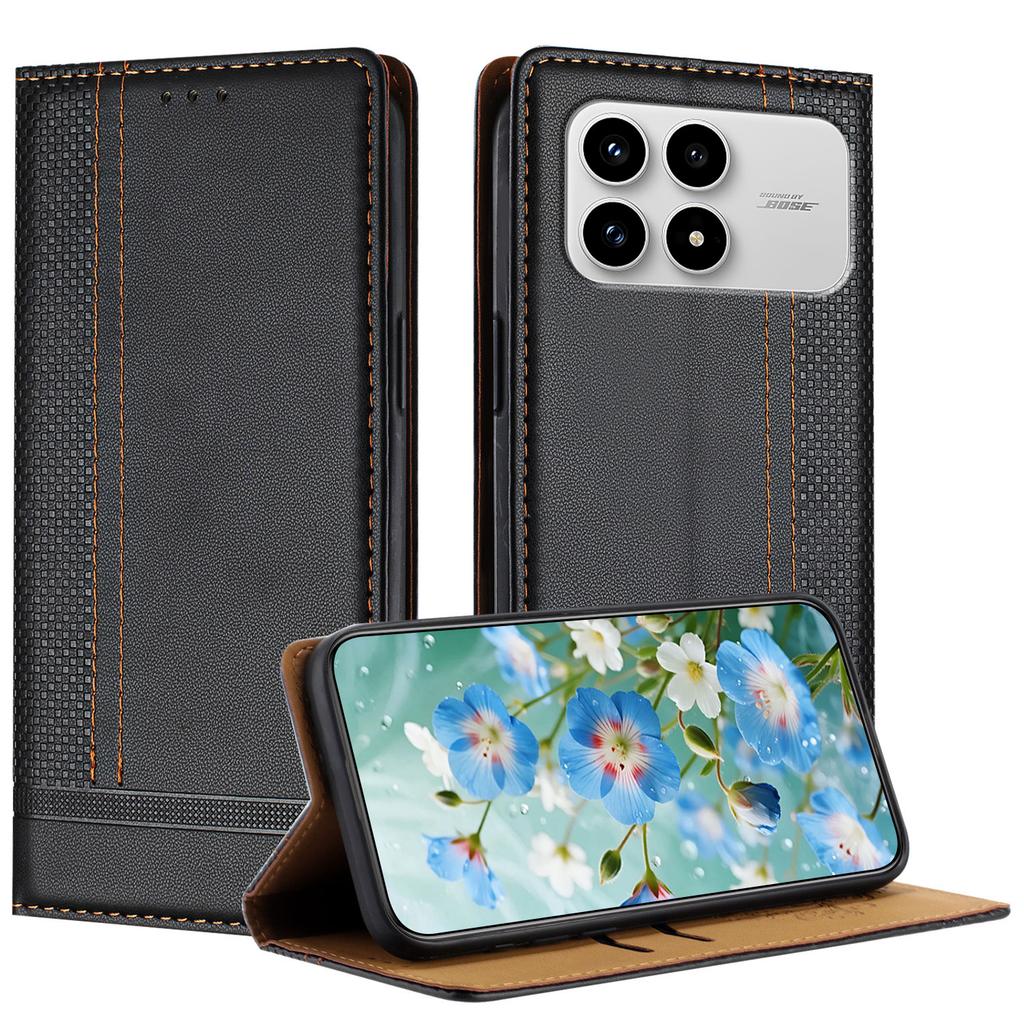 For Xiaomi Poco F8 Ultra F7 X7 X6 Pro F6 5G Case Leather Wallet Card Funda Mi Poco M7 Pro PocoF8 Pro Magnetic Book Cover