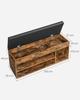 Shelf Cabinet Shoe Rack with Seat