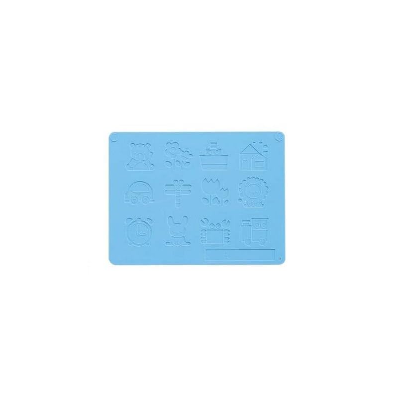 Gincho Sangyo Ginpo Clay Board with Mold, Light Blue NB-PUB