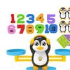 Pinguin Balance Zählspiel Vorschul-Lernspielzeug Desktop Kinderspielzeug für