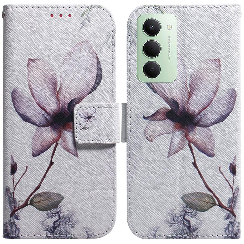 For Xiaomi Redmi 15 5G (Global) (169mm) Wallet Case Pattern Print Leather Phone Cover