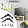 Television Stand with Secure Support TV Holder For Multiple TV Models Easy Setups AdjustableTV Holder