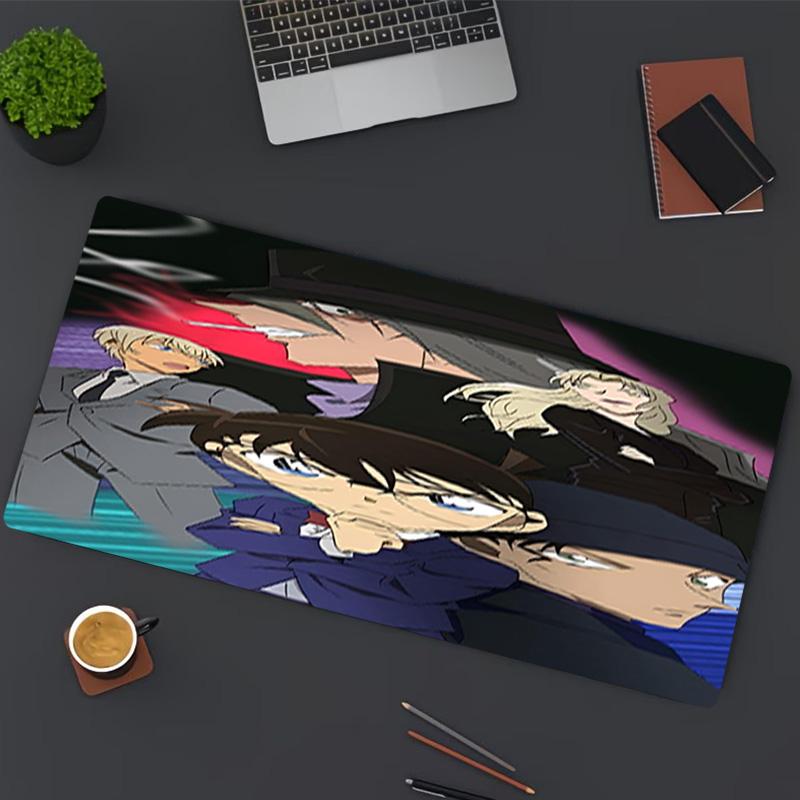 Detective Conan Print Mouse Pad, for Keyboard Pad Laptop PC Mat for Office Home Use, Desk Decor, Perfect Birthday Gift for Gamers