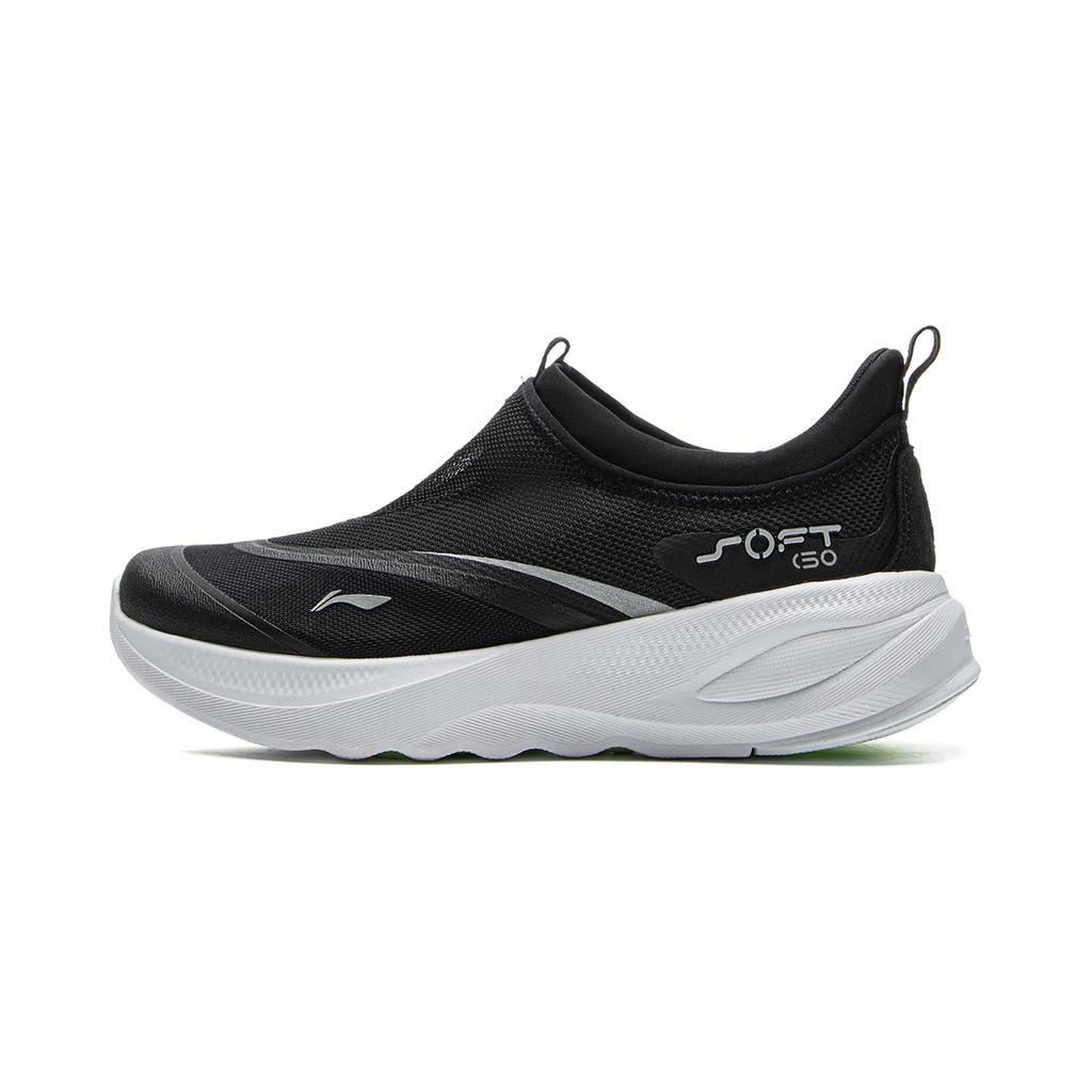 Li-Ning Soft Go 2 Trendy Versatile Breathable Lightweight Low-Top Casual Shoes Women sneaker Black AGLV006-42