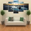 5 Pieces Canvas Landscape Poster Paitning Nature Tide pool Beach Wallpaper Modern Home Decor Picture Printing Living Room Mural