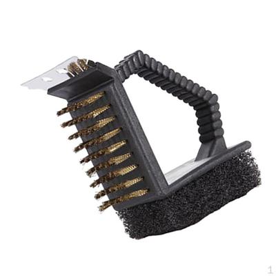 Brosse de nettoyage pour barbecue d'extérieur Grille