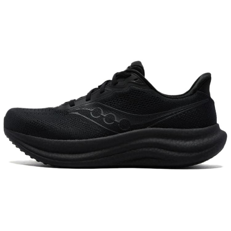 SAUCONY Triumph 23 Comfortable Versatile Running Shoes Men Sneakers Black S21024-501