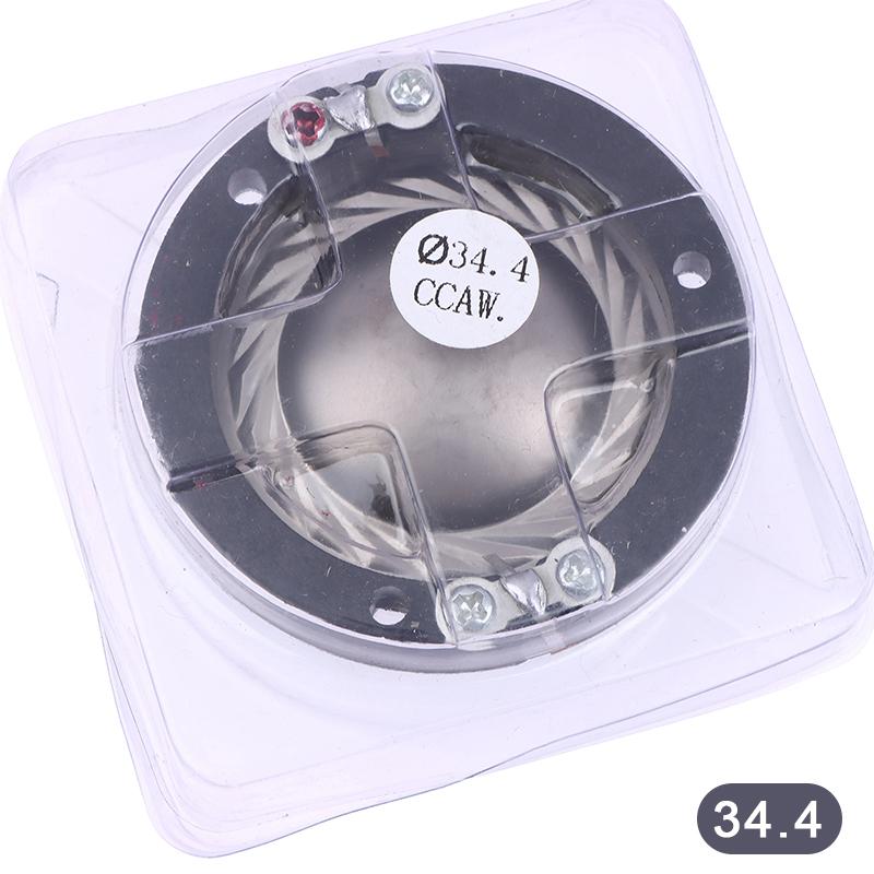

1Pc 34.4/44.4/72.2/99.2Mm Titanium Film Tweeter Voice Coil Membrane Copper Wire Diy Treble Speaker Repair Accessories 34.4mm