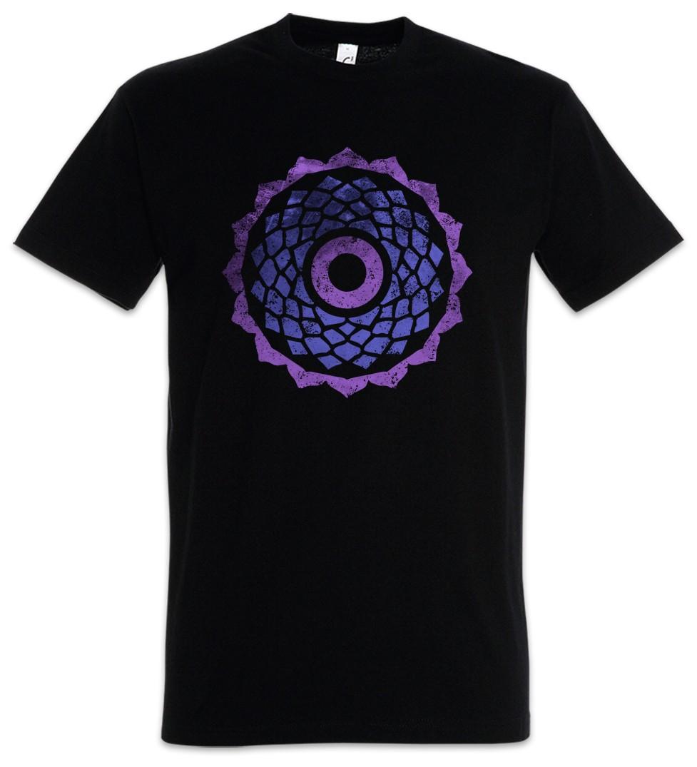 Chakra Sahasrara Herren T-Shirt Scheitel Krone Buddha Crown Kronenchakra XL