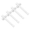 4 Stück Kunststoff Kunststoff Spulenstift Weiß Spulenstift Ersatz Haushaltsnähmaschine