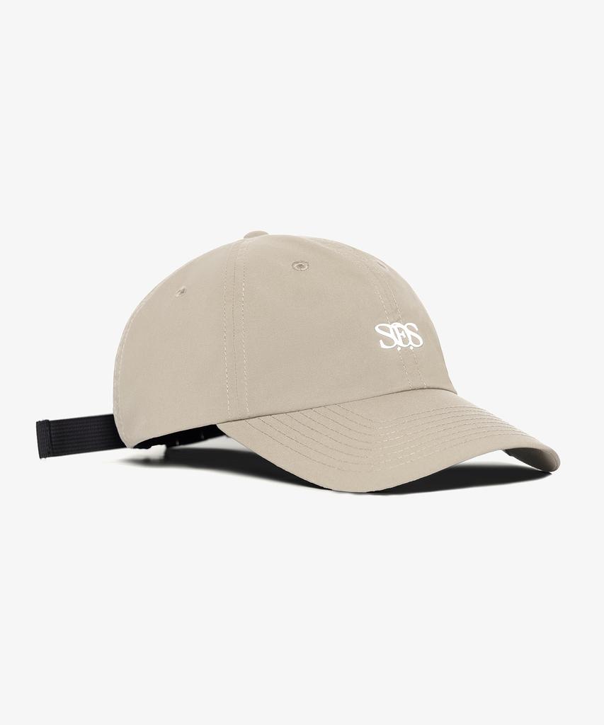 Saundeuobeuseonlaijeu Polyester Taffeta Cap Beige