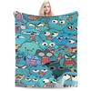 The Amazing World of g-Gumballs Blankets Fleece  Multifunction Super Soft Throw Blankets for Bedroom Rug Piece