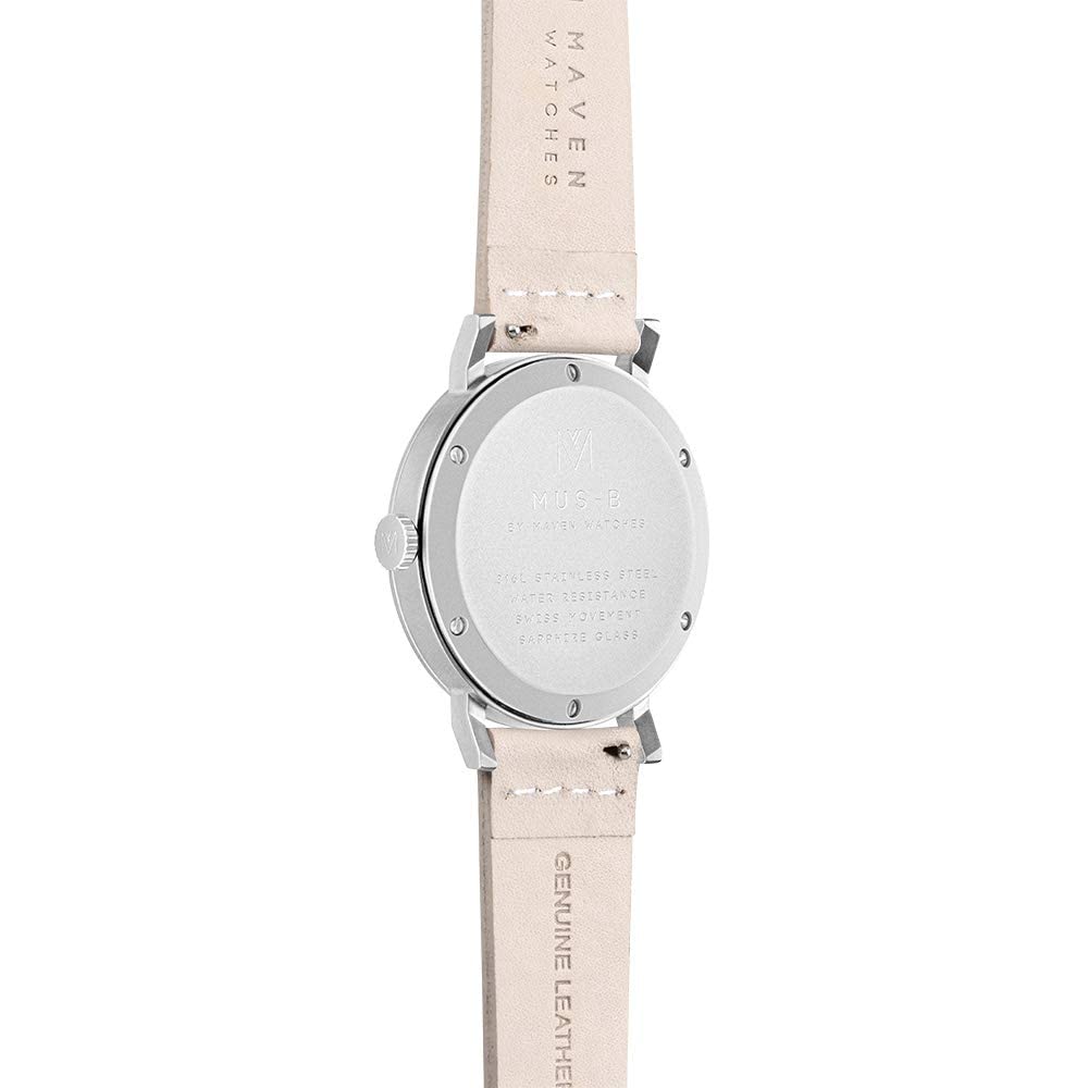 Maven Watches 40mm THE URBAN SCOUT SERIES Minimal Fashion Watch NATURAL [Official Shop] (MUS-01 40MM)