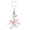 Sweet Bow Strawberry Pendant Keychain, Creative Lollipop Star Mobile Phone Chain Lanyard