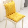 High Back Chair Cushion Geometric Print Rocking Chair Cushion Seat And Back Cushion with Straps for Outdoor Patio Chair