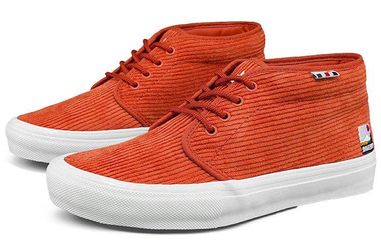 Men's Sneakers Vans Skate Chukka Shogo Autumn Red