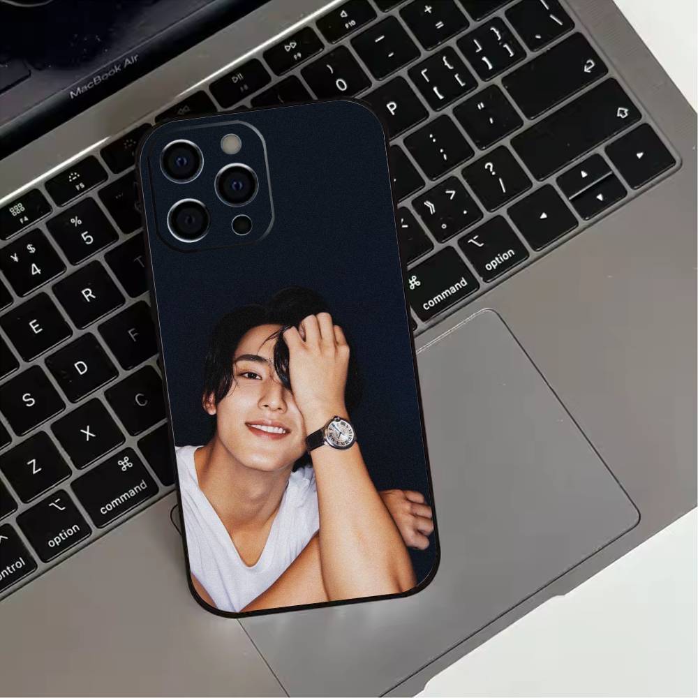 SINGER M-Mingyu Maestr  Phone Case For iPhone 17,16,15,14,13,12,11 Plus,Pro Max,XS,Soft Silicone Black Cover