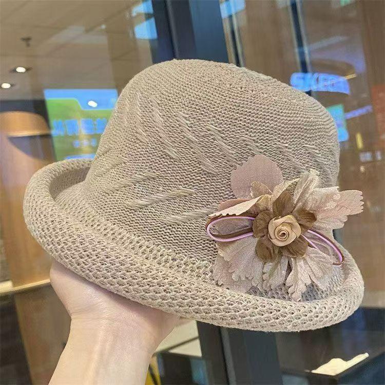 Women s Spring and Autumn Hat, Fashionable and Versatile Bucket Hat for Moms, Stylish Small Top Hat, Fisherman Hat, Cool Hat верблюд